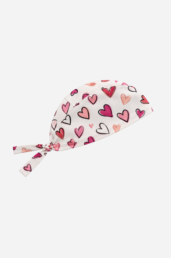 Little Hearts Scrub Cap