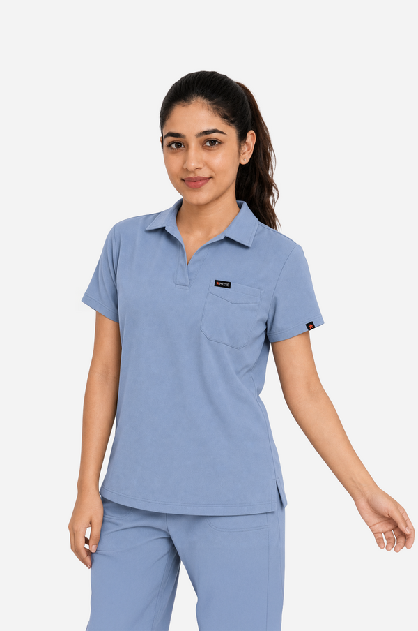 Drift Polo Women's Scrub Top