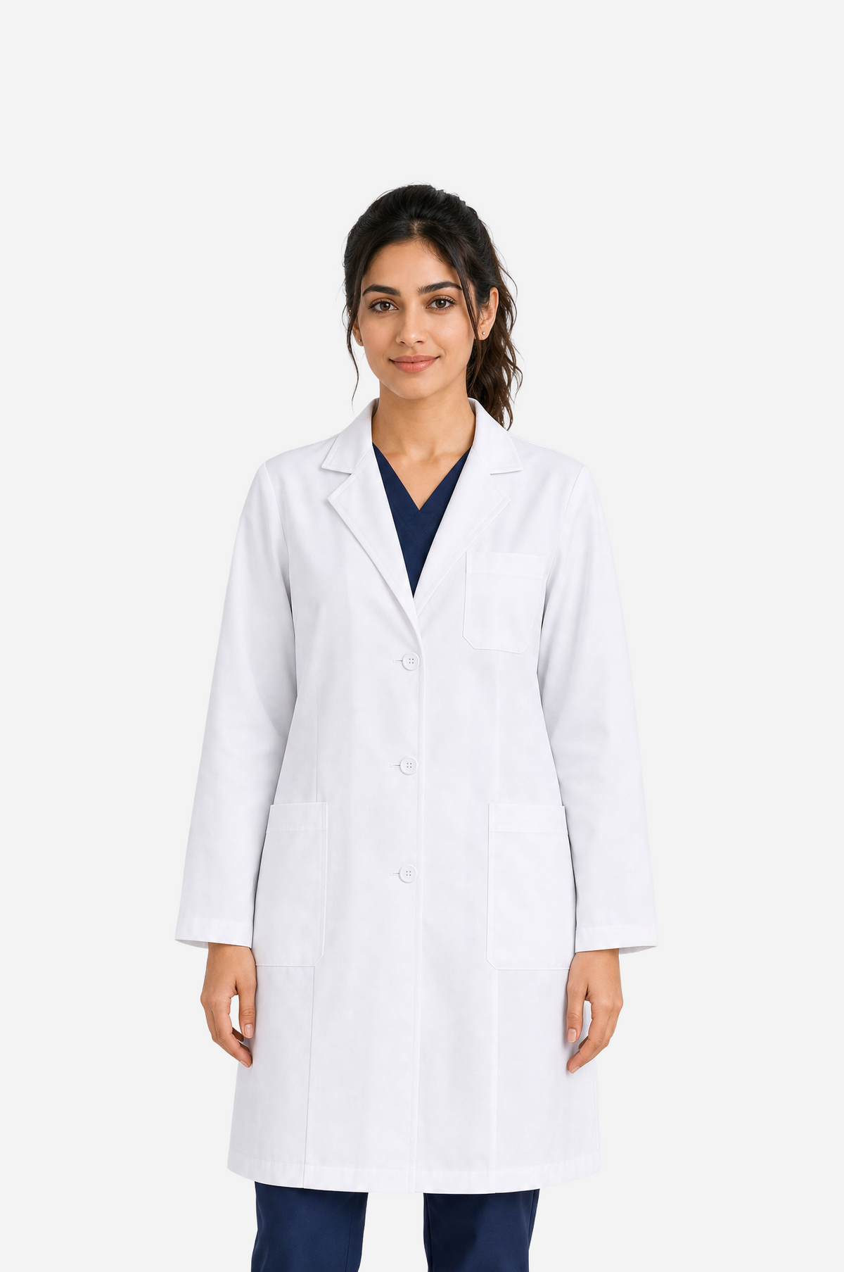Women's Ultra Short Lab Coat
