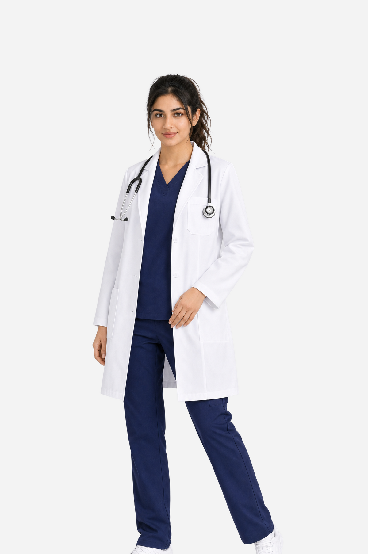 Women's Ultra Short Lab Coat